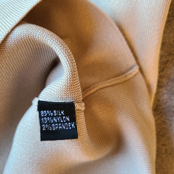 Ellen Tracy silk blend zip cardigan Small - Picture 8 of 9